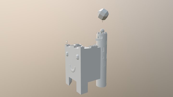 Living Castle 3D Model