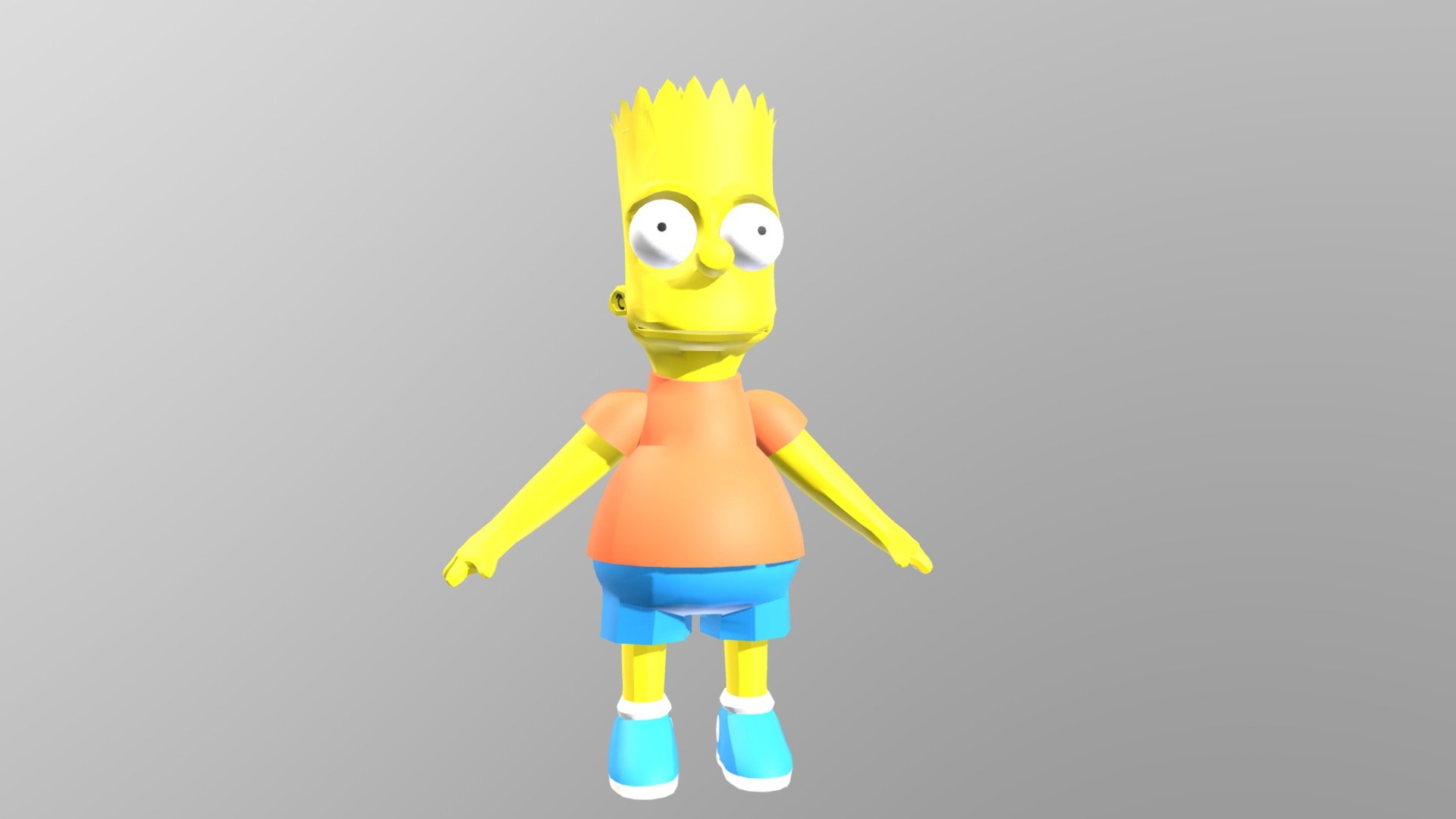 Bart Simpson - Download Free 3D model by Jacxx2 [c0b842d] - Sketchfab