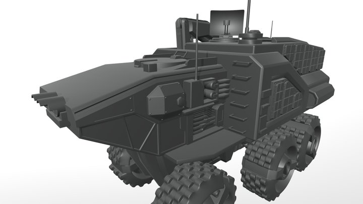 Survival Truck 3D Model