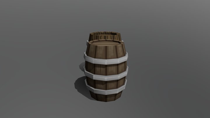 Barrels 3D Model