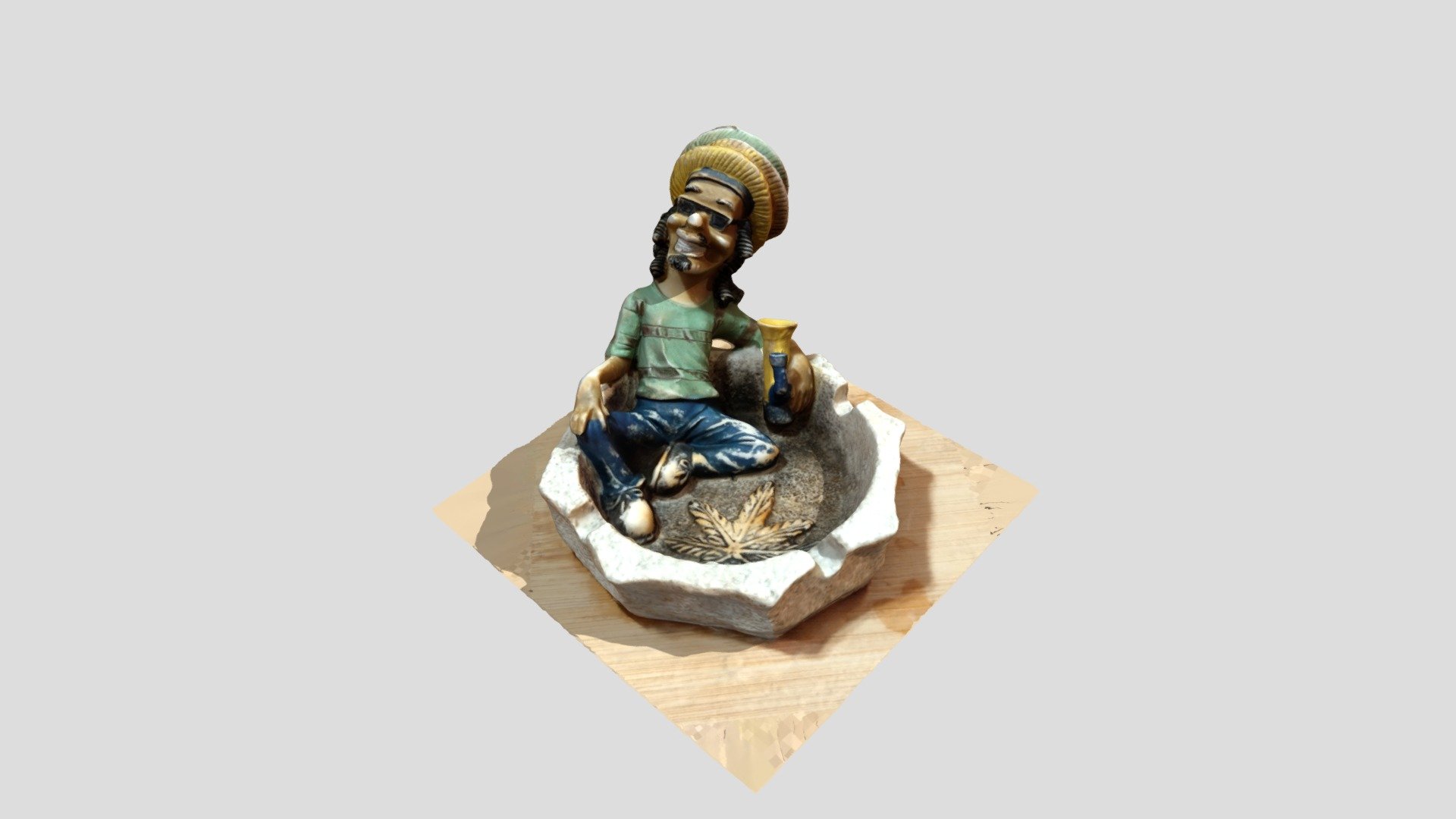 Rasta Ashtray