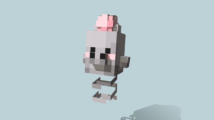 Spoink 20min Speedmodel 3D Model