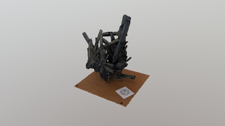 Antimonite 3D Model