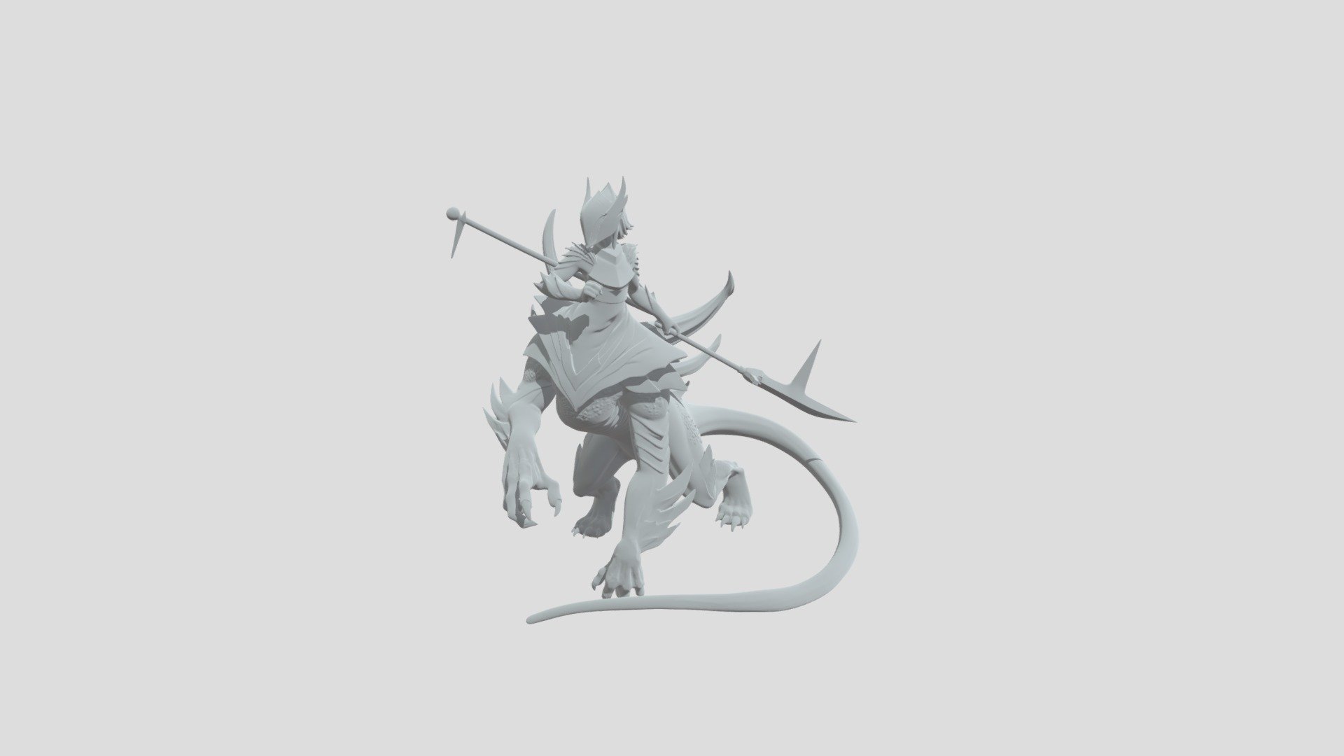 dragonic centaur - 3D model by LRichardVII [c0ba458] - Sketchfab