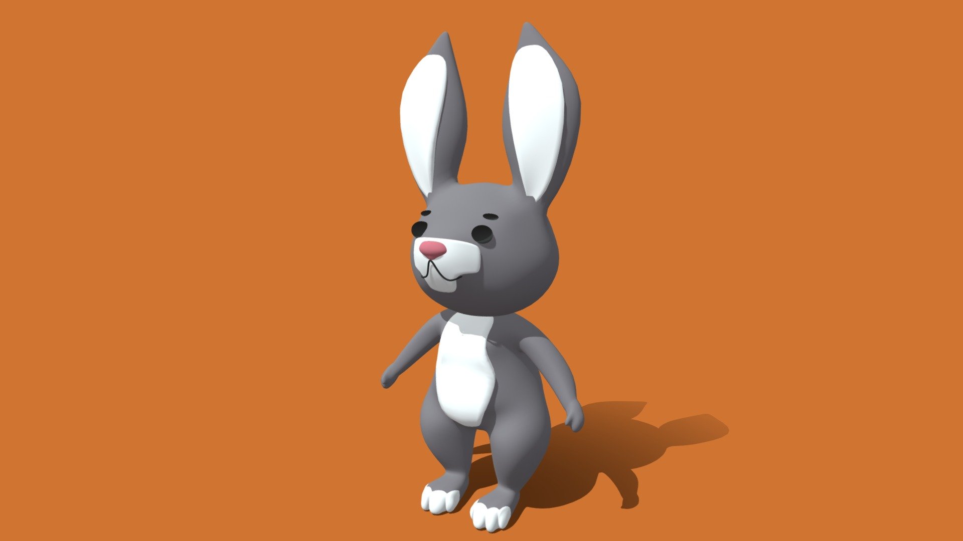 Cartoon Hare - Download Free 3D model by CGulia [c0bab92] - Sketchfab