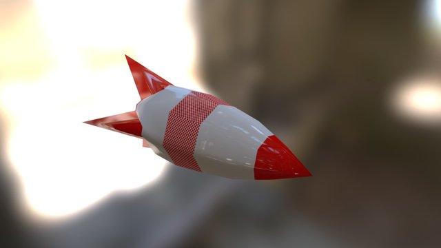 Missile 3D Model