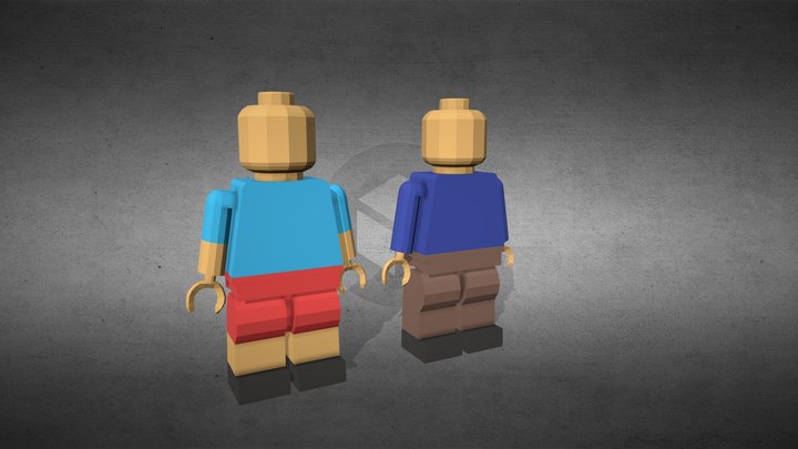 Lego Model 3D Model