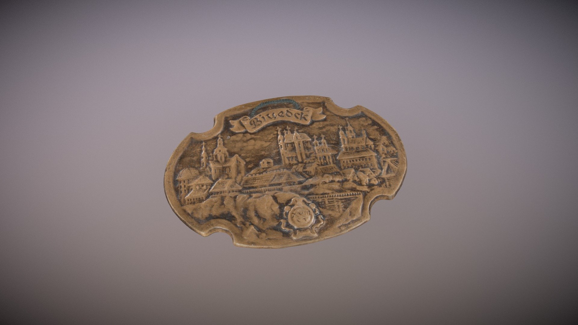Vitebsk souvenir from clay