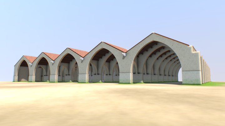 ATARAZANAS DE VALENCIA V2 3D Model
