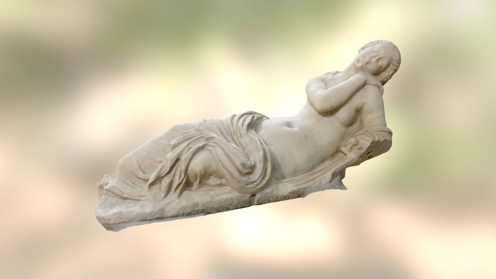 Sleeping Water Nymph — Sketchfab embed 3D viewer