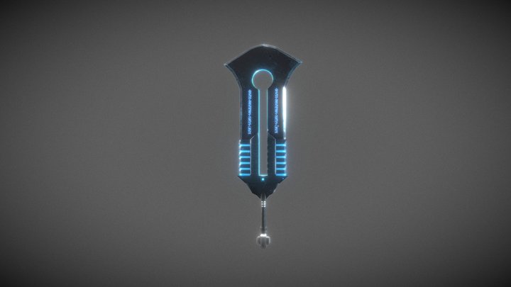 Viking Enhanced Sword brighter 3D Model