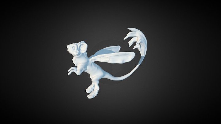 Mouse Fairy 3D Model