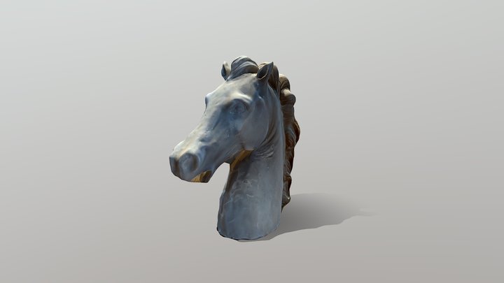 White Horse Head | 03.12.21 3D Model