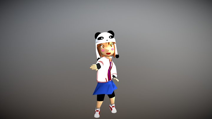 Kid_Katherine V3 3D Model