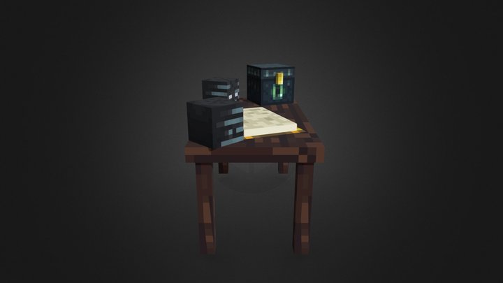 Research Table 3D Model