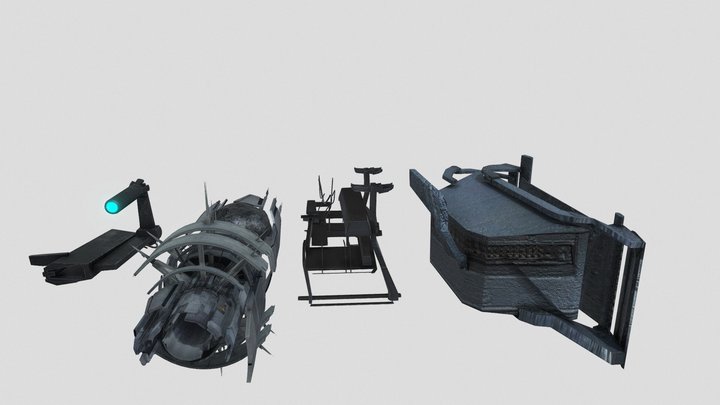 CH4D cameraman Props – Free 3D Model STL