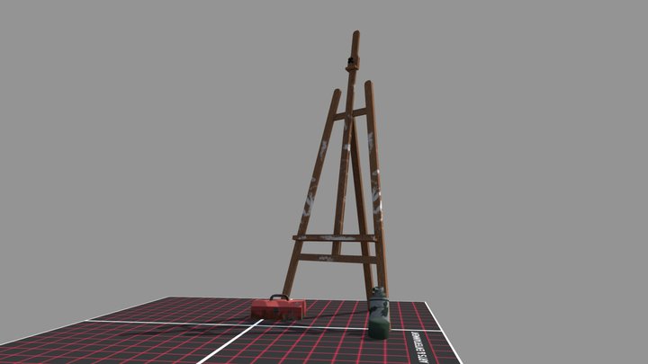 Tim_Scheuer_1GD13E_3SimpleProps 3D Model