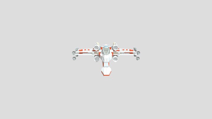 lego-x-wing 3D Model