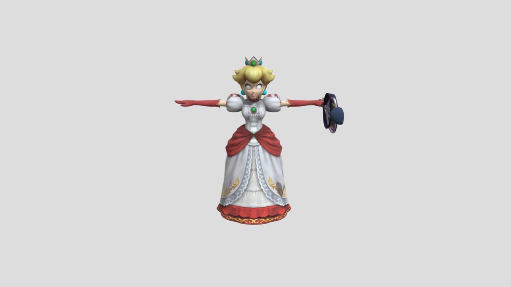 Super Smash Bros. Brawl- Fire Peach