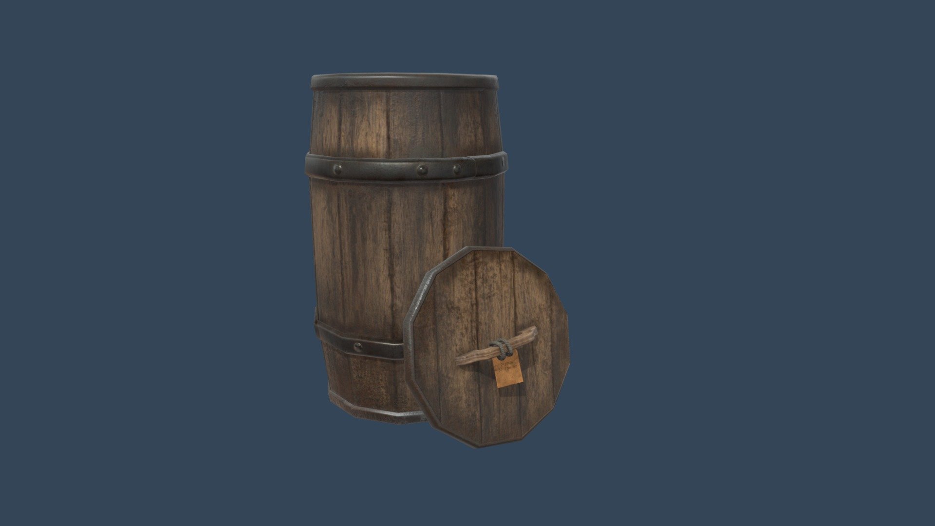 barrel with cucumbers