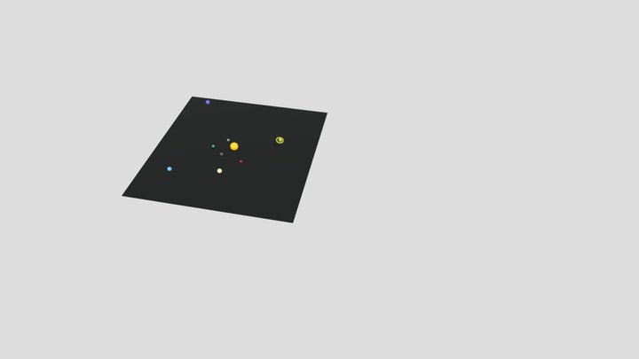 Planet Blender 3D Model