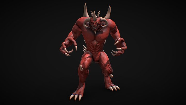 Diablo Demon 3D Model