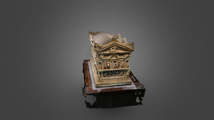Sarcofago museo di velletri 3D Model