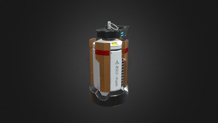Stun Grenade (Flashbang) 3D Model 3D Model
