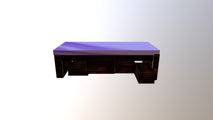 bed 3D Model