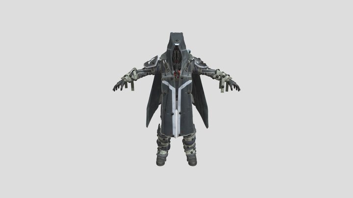 killzone-shadow-fall-helghast-scout 3D Model