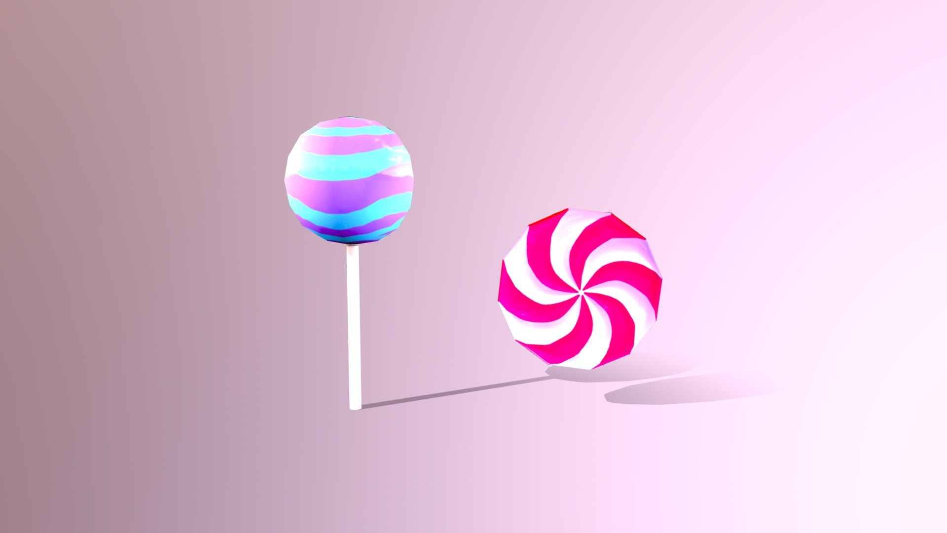 Candy Projectiles | IWB - 3D model by Low Poly Models ...