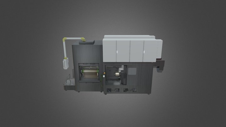 切割机 3D Model