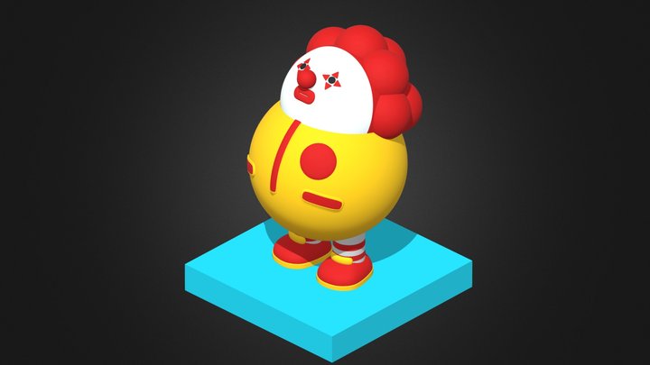 Lim Pierrot 3D Model