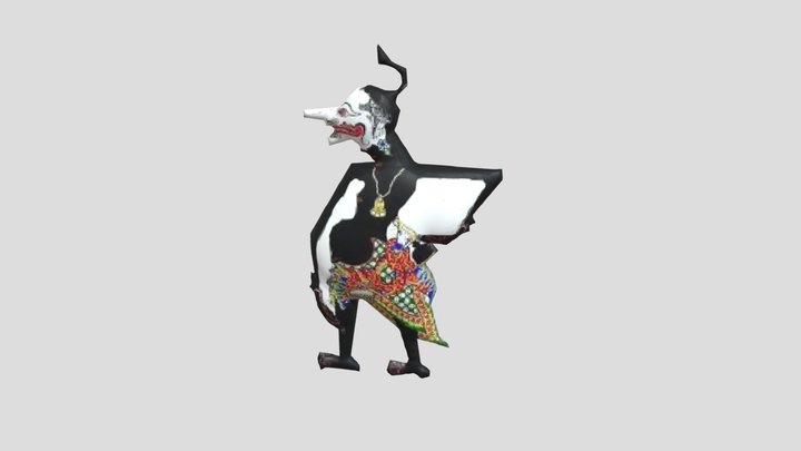 Punakawan Petruk 3D Model