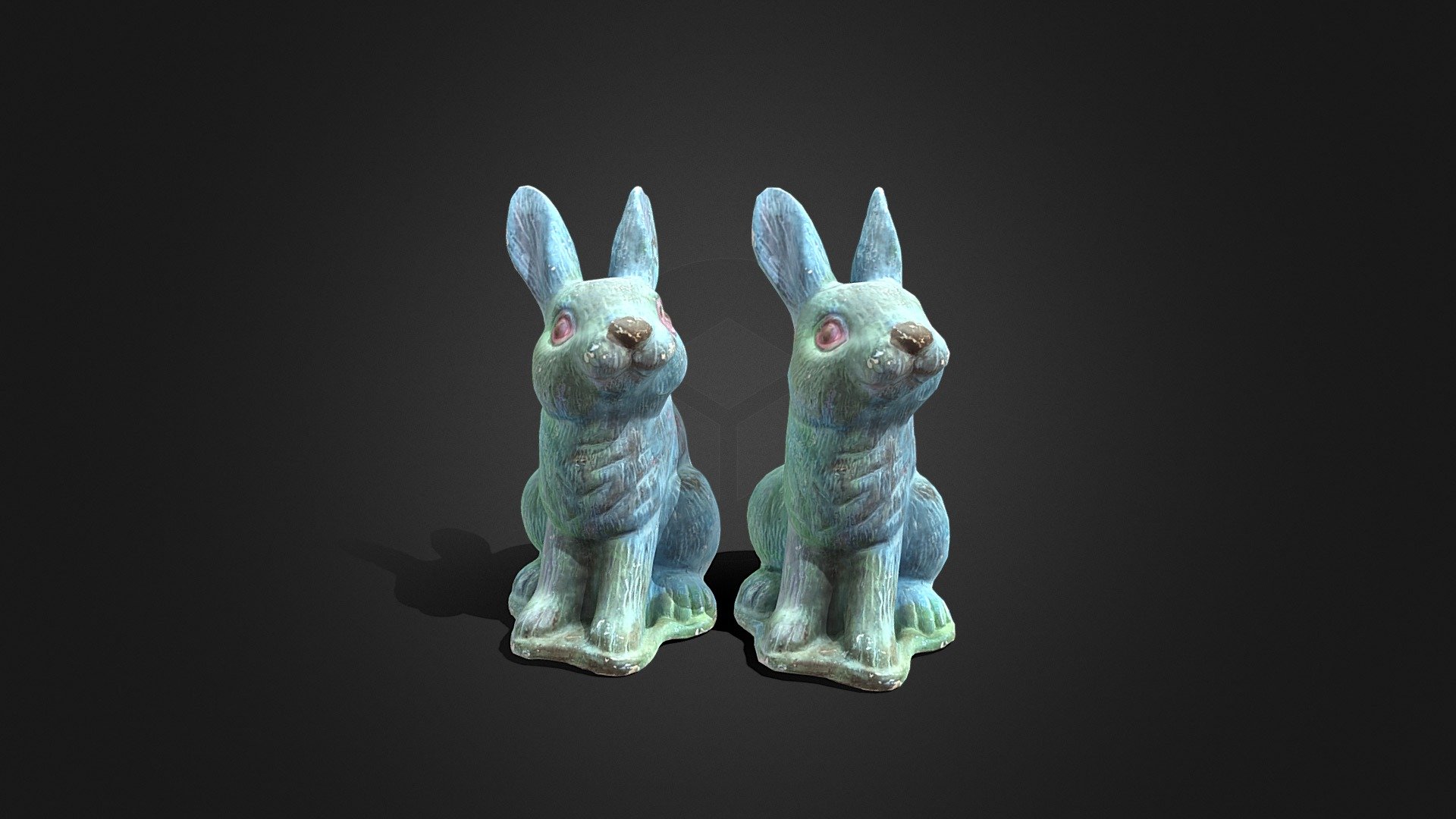 Rabbit Statue Buy Royalty Free 3D model by Toss90 [c0cbffa