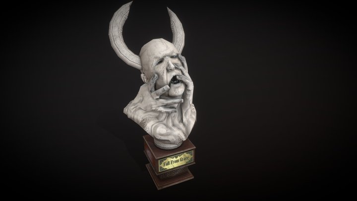 Fall From Grace Bust 3D Model