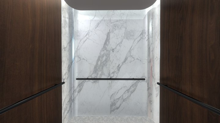 Union Square - Seatle - Elevator Model 01A 3D Model
