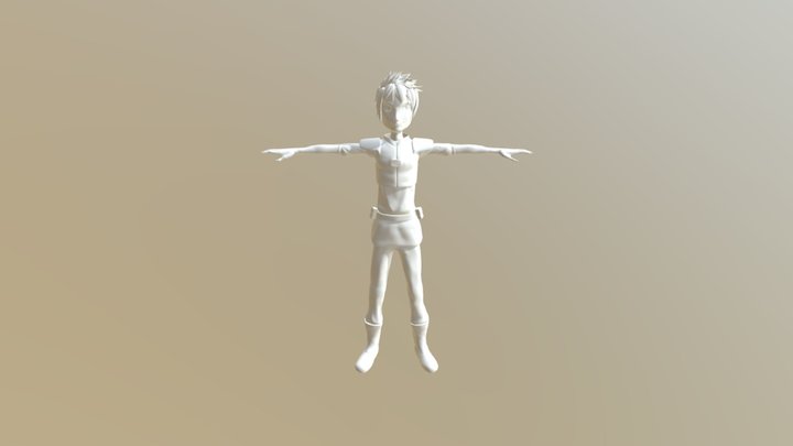 Warrior-Work in Progress 3D Model