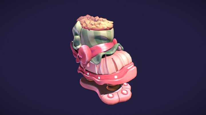 Stylized Asset - Bunny Boot 3D Model