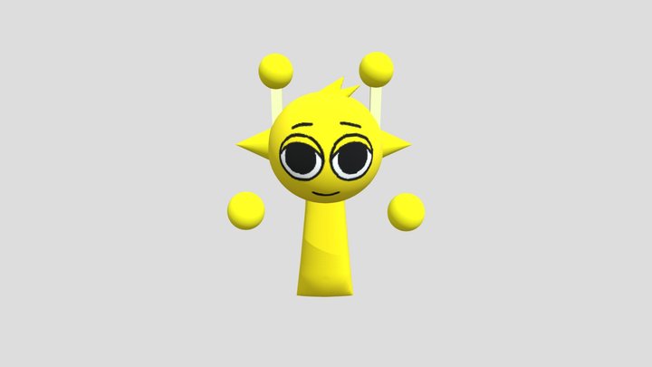 Simon (Sprunki) 3D Model