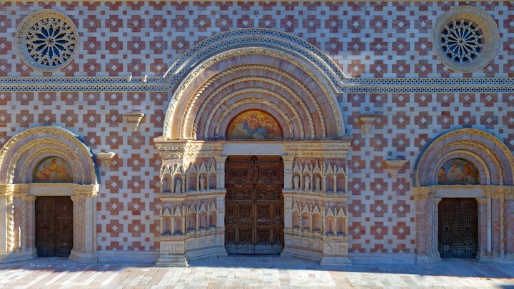 Santa Maria di Collemaggio (L'Aquila - Italy) – Kostenloses 3D-Modell STL