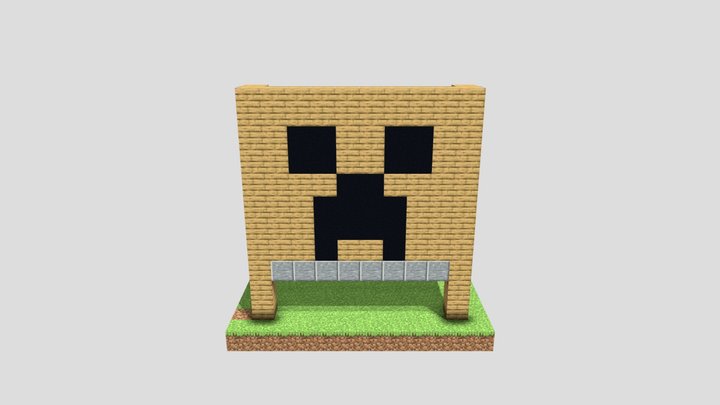 なんかの立って者 3D Model