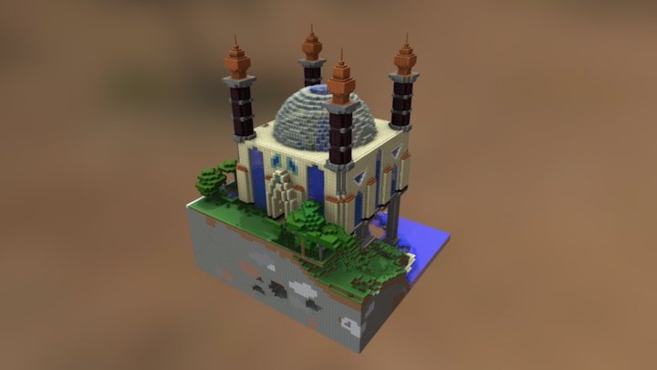 Water Temple 3D Model