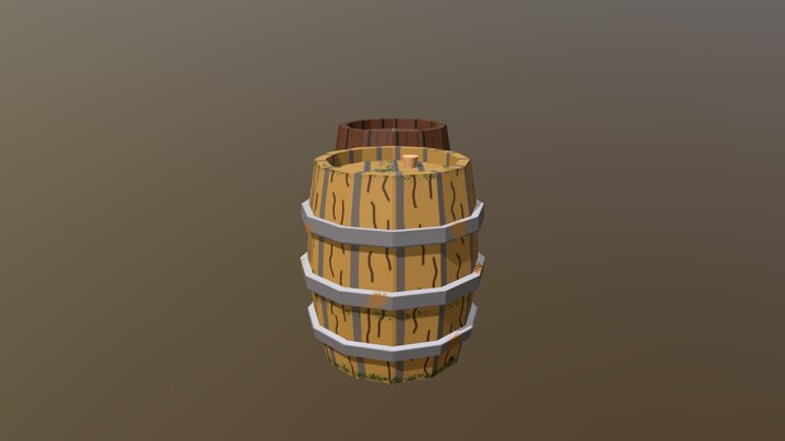Barrels 3D Model