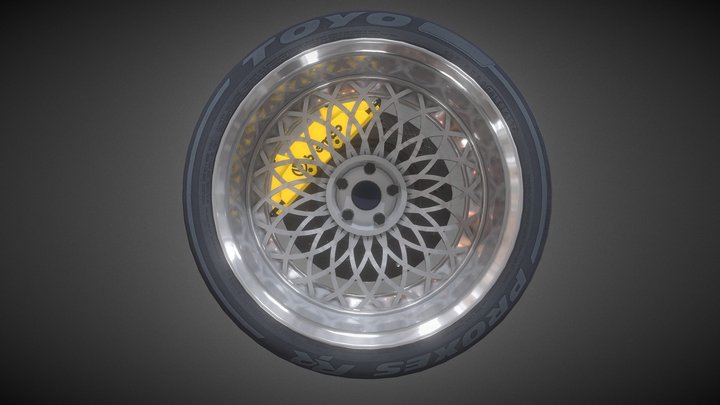 Custom Rim 3D Model