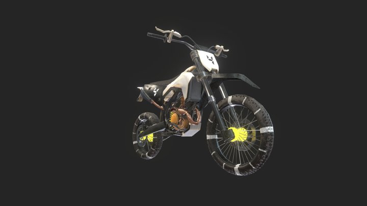 Bem.SX 125cc Kronos Motocross 3D Model