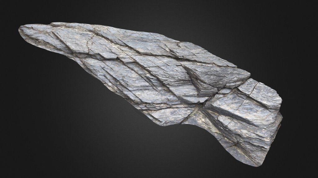 Layered Beach Rock