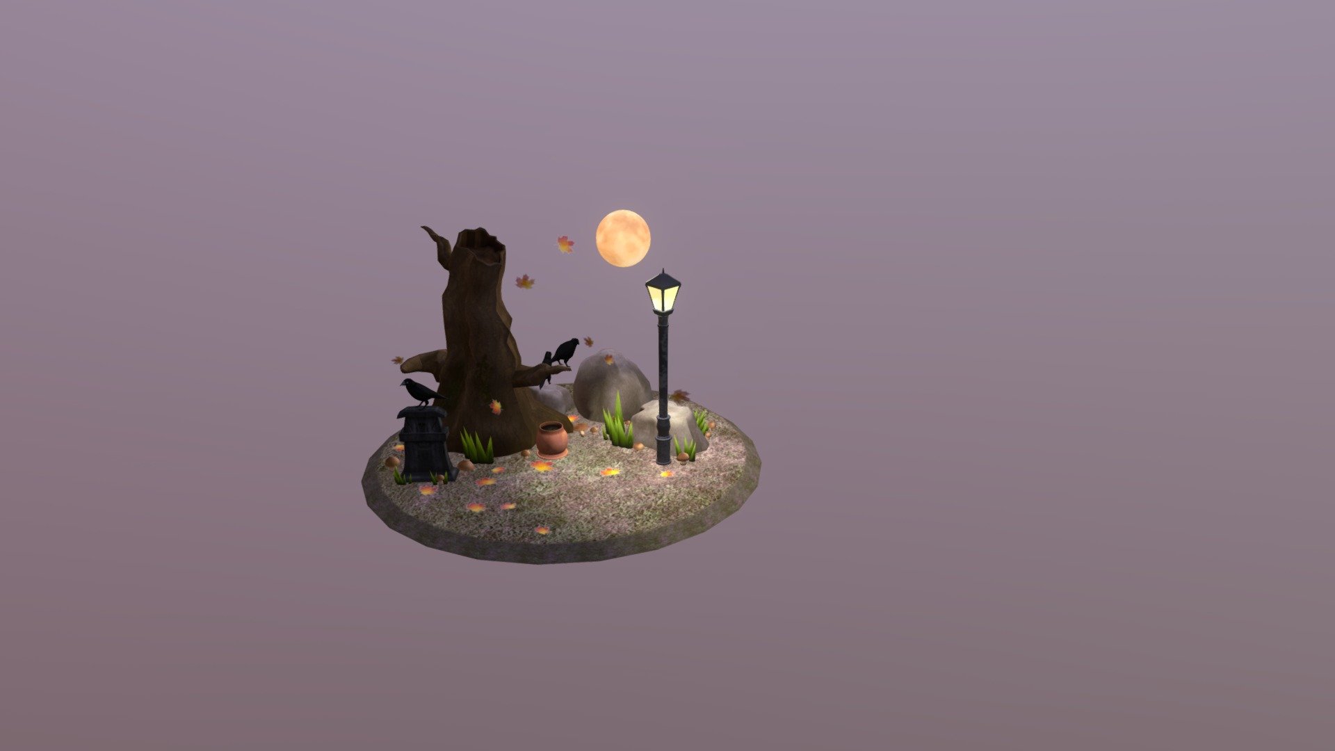 Graveyard Diorama RESUB