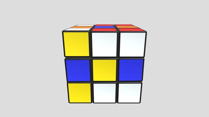 3d_cude 3D Model