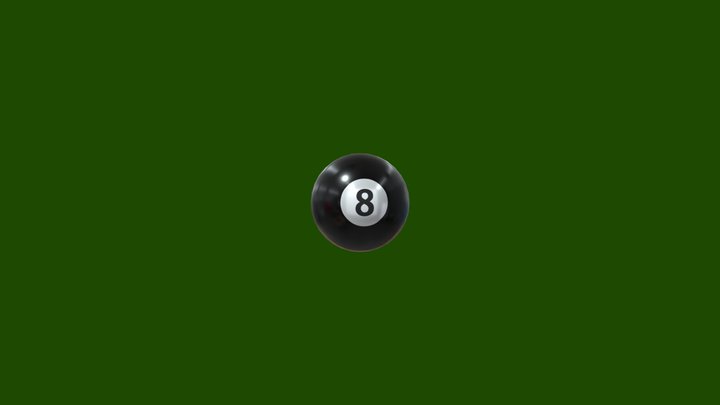 Pool Ball 3D Model